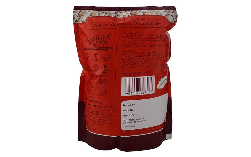 Makhana Wala's Roasted Makhan Spicy Indiana    Pack  80 grams